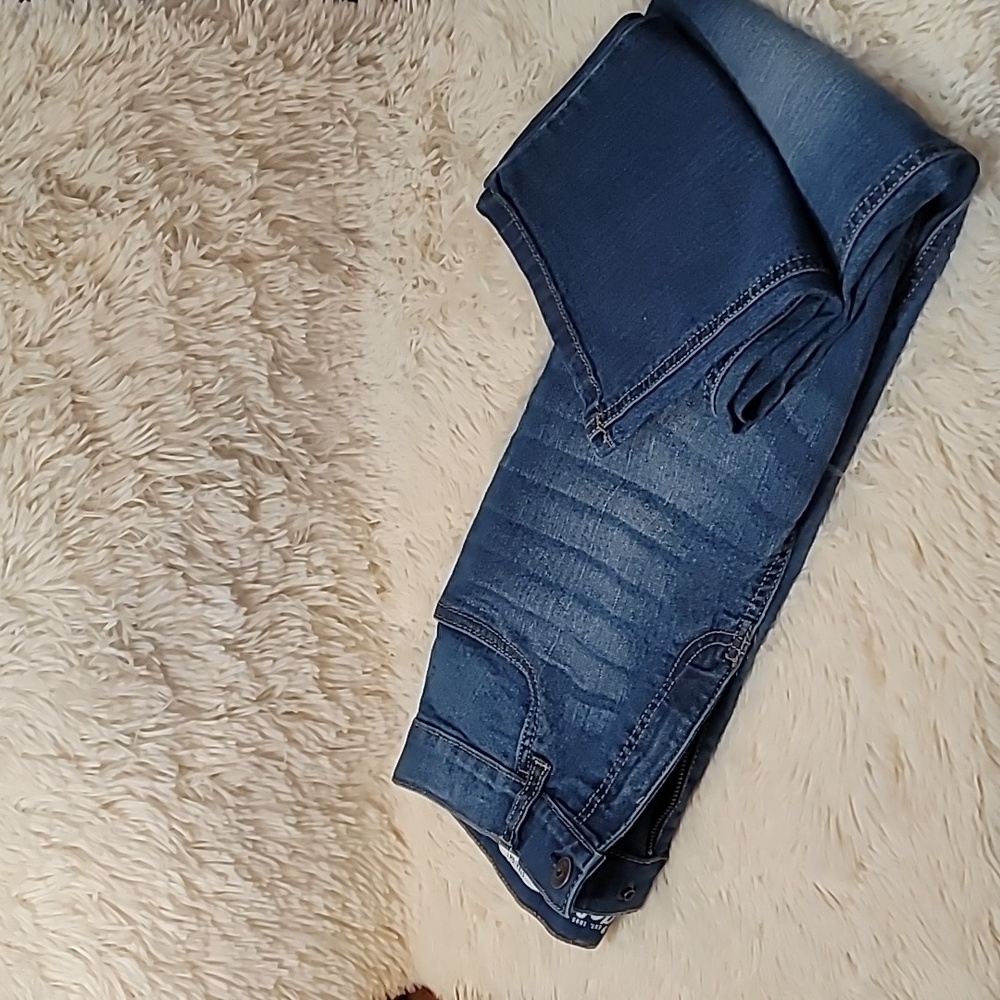 Boys B'gosh Blue Jeans, Straight legged Jeans, adjustable waistband